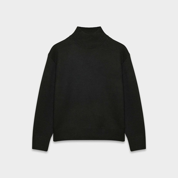 WILFRED- Small - Essential Merino Wool Mockneck - Picture 8 of 8